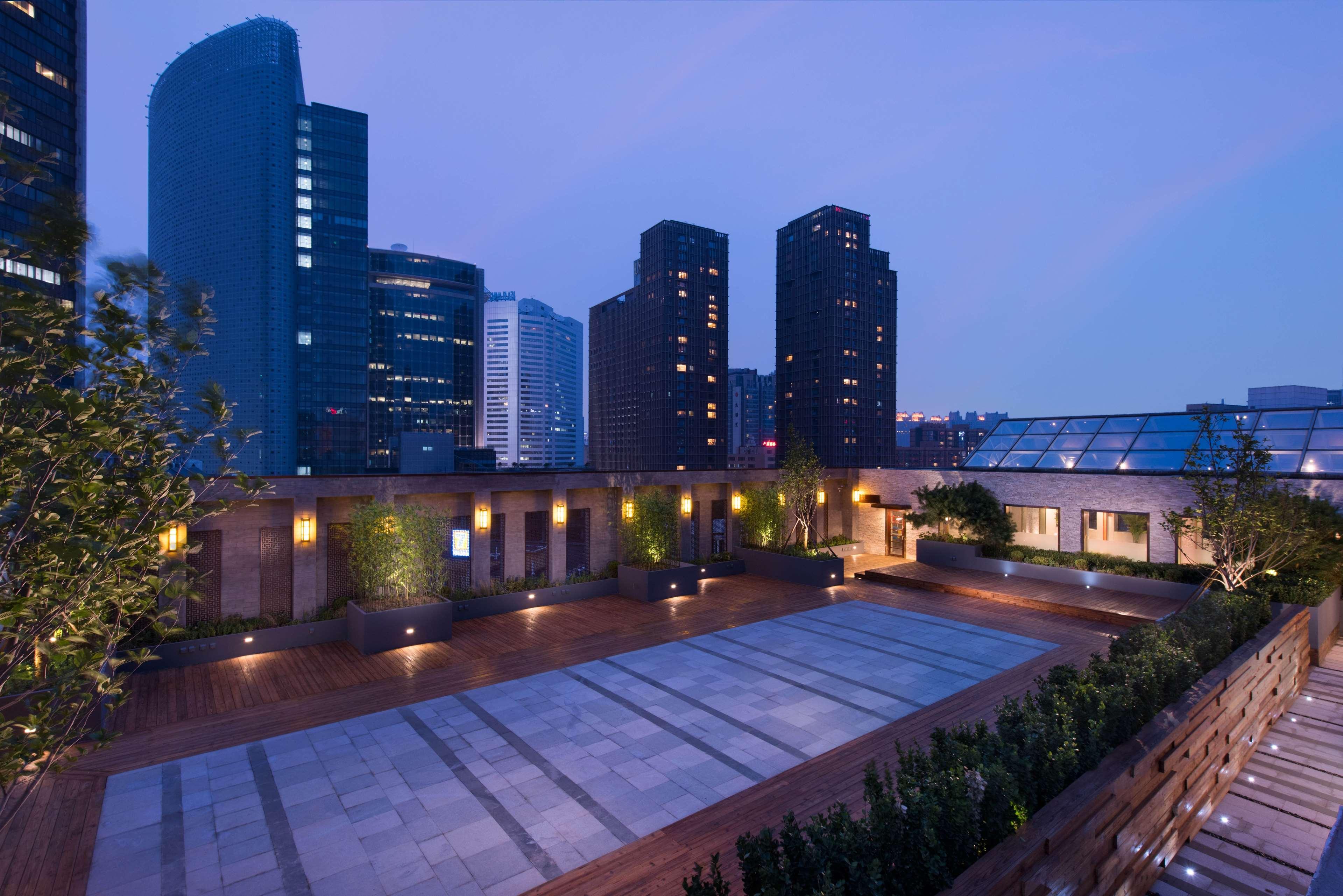 Hilton Beijing Hotell Eksteriør bilde