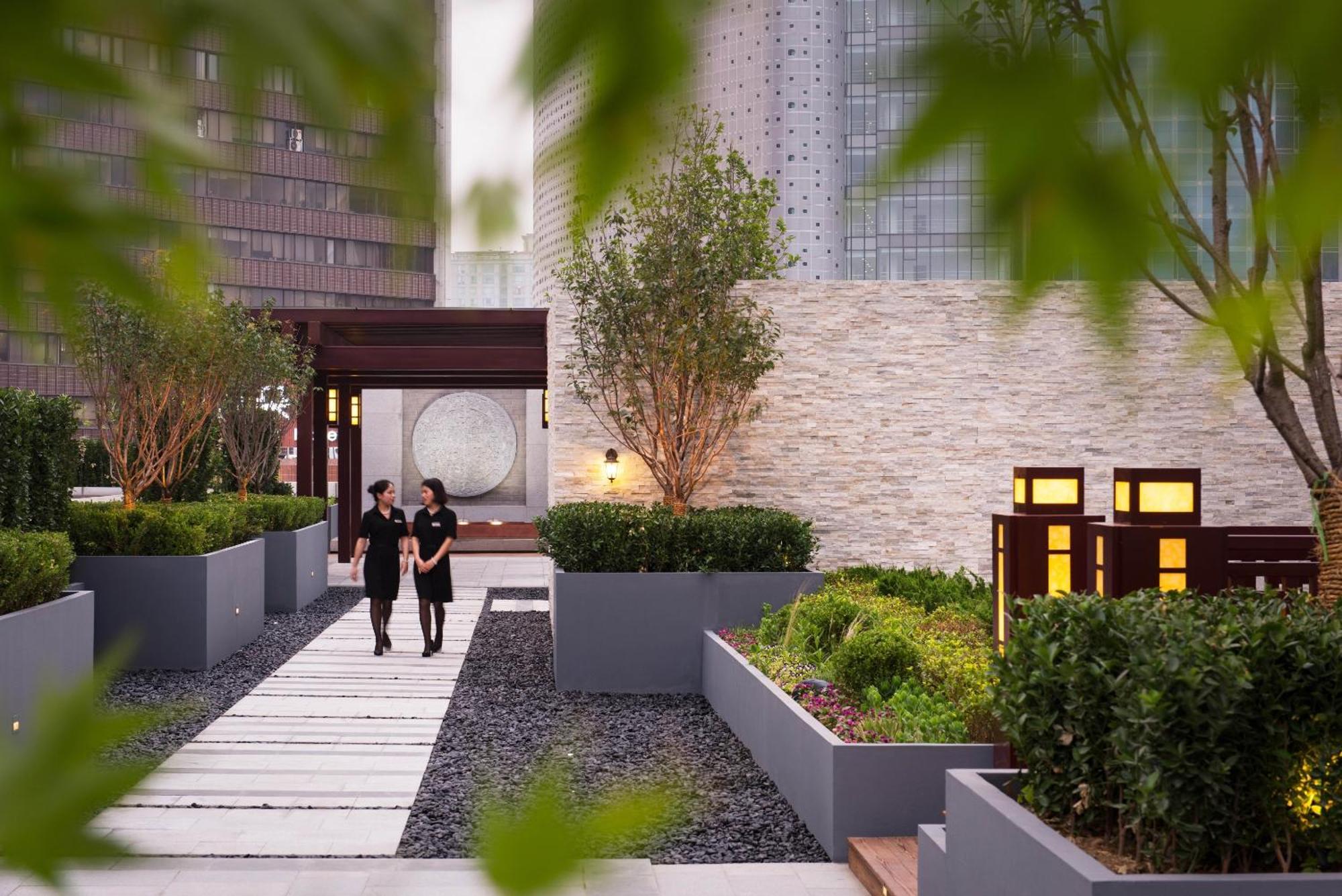 Hilton Beijing Hotell Eksteriør bilde
