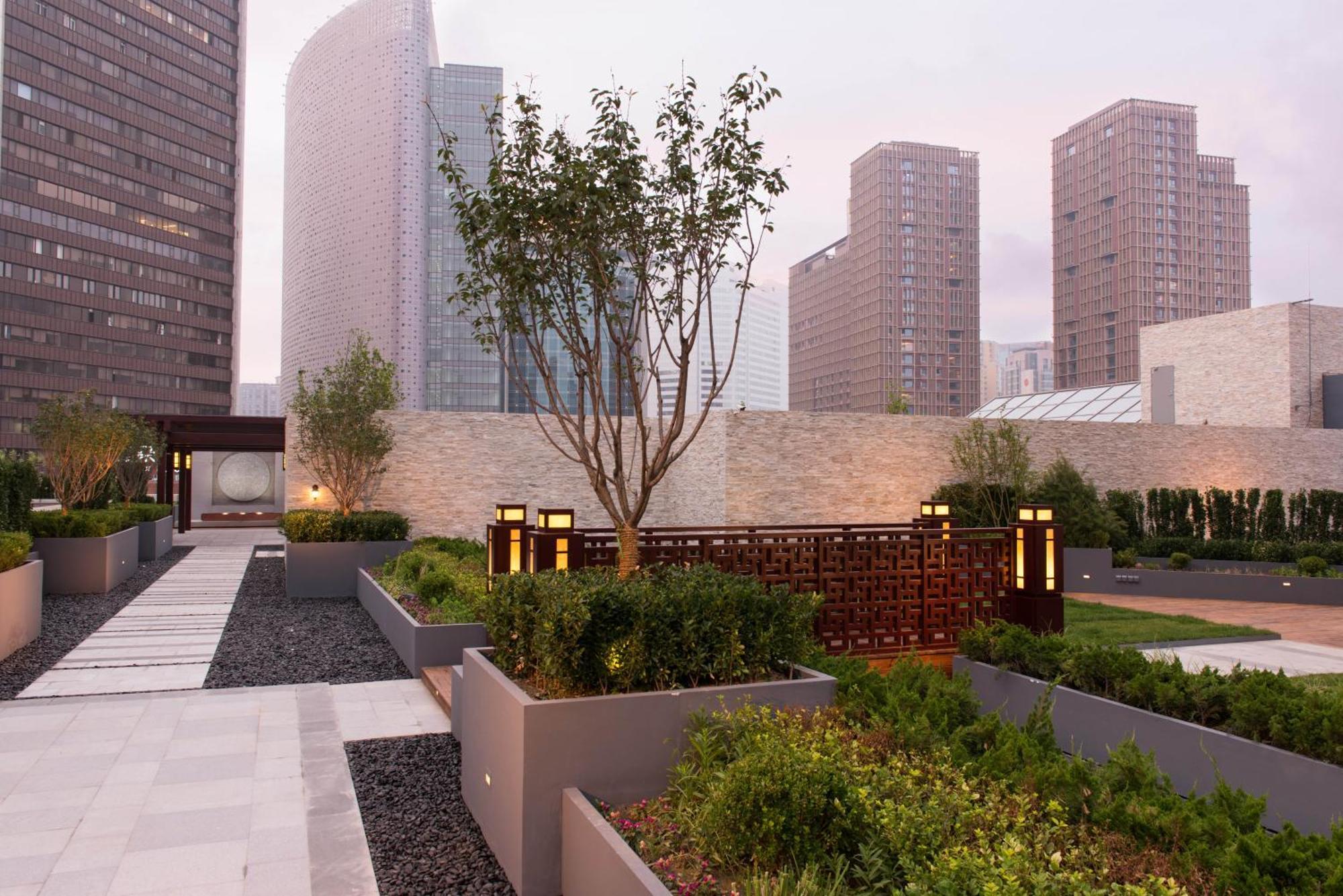 Hilton Beijing Hotell Eksteriør bilde