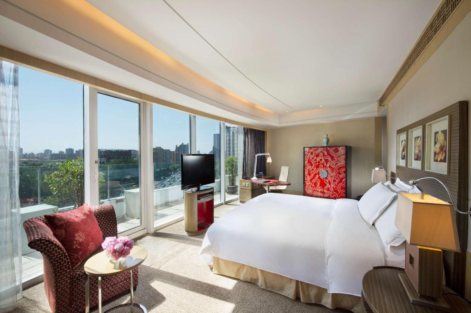 Hilton Beijing Hotell Eksteriør bilde